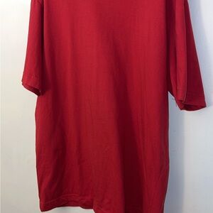 Banana Republic Vibrant Red Short Sleeve Tee